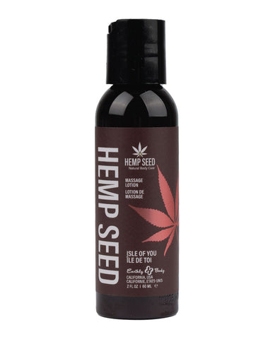Hemp Seed Massage lotion 2 Oz - Random Scent