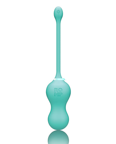 Romp Cello Remote Control G-Spot Vibrating Egg - Blue