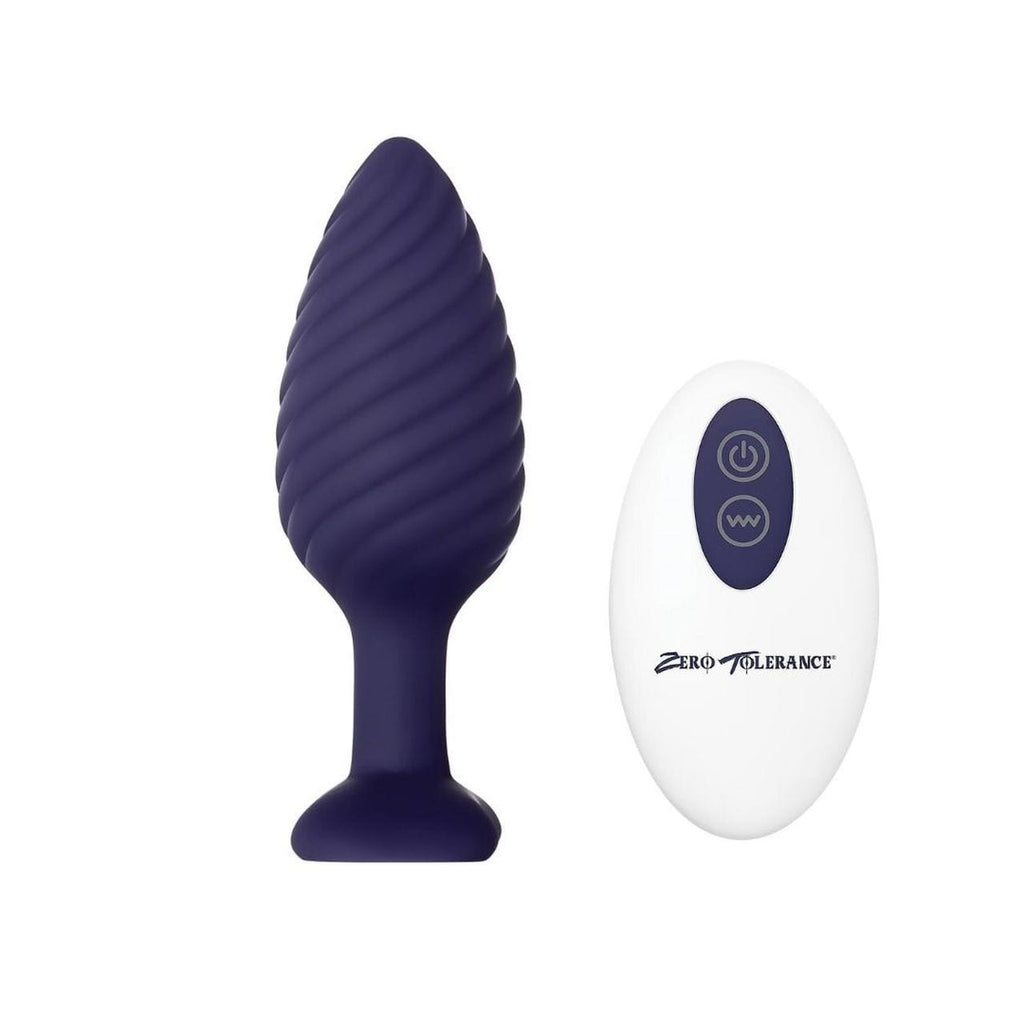 Wicked Twister Rechargeable Anal Plug w/Remote Slightly Legal Toys Wicked Twister Rechargeable Anal Plug w/Remote Slightly Legal Toys