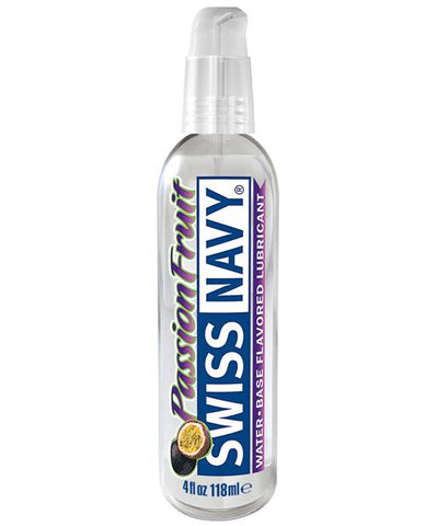 Swiss Navy Water-Based Flavored Lubricant - 4 Oz