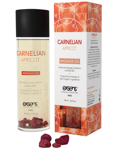 Exsens Organic Massage Oil w/Crystals