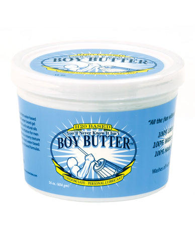 Boy Butter H2O - Slightly Legal Toys - Boy Butter H2O Anal Lube, Creams & Masturbation Lube, LGBT, Water-Based Lube Boy Butter Lubes LLC