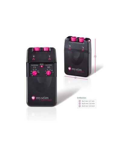 Mystim Pure Vibes E-Stim Box - Slightly Legal Toys - Mystim Pure Vibes E-Stim Box Electro Stim - Accessories Mystim Gmbh