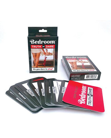 Bedroom Truth Or Dare Card Game - Slightly Legal Toys - Bedroom Truth Or Dare Card Game Box, Romance & Couples - Card Games Ball & Chain