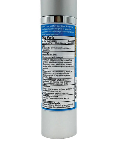 Endless Love For Men Stayhard & Prolong Lubricant - 1.7 Oz-Sexual Enhancers-Body Action Products-Slightly Legal Toys