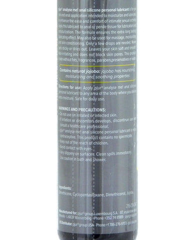 Pjur Analyse Me Silicone Personal Lubricant - 100 Ml Bottle-Anal Products-Pjur Group U.S.A.-Slightly Legal Toys