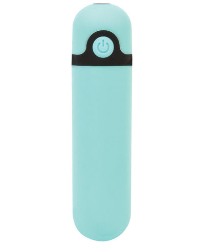 Simple & True Rechargeable Vibrating Bullet - Teal-Stimulators-B.M.S. Enterprises-Teal-Slightly Legal Toys