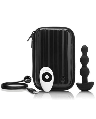 b-Vibe Triplet Remote Control Rechargeable Anal Beads - Slightly Legal Toys - b-Vibe Triplet Remote Control Rechargeable Anal Beads abs_plastic, Beads & Balls, silicone Cotr INC