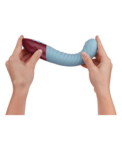 Femme Funn Lola G Sculpted G-Spot Stimulator - Slightly Legal Toys - Femme Funn Lola G Sculpted G-Spot Stimulator BL - Blue, G-spot, silicone Vvole LLC