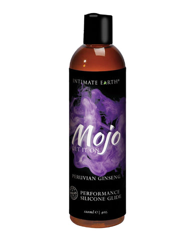 Mojo Performance Silicone Glide w/Peruvian Ginseng - 4. Oz - Slightly Legal Toys - Mojo Performance Silicone Glide w/Peruvian Ginseng - 4. Oz Silicone, Silicone/Hybrid Lube New Earth Trading LLC