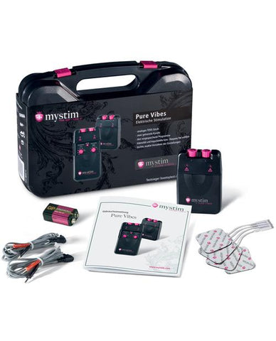 Mystim Pure Vibes E-Stim Box - Slightly Legal Toys - Mystim Pure Vibes E-Stim Box Electro Stim - Accessories Mystim Gmbh