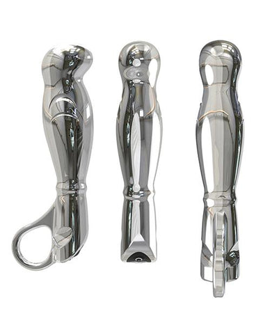 Nexus Fortis Aluminum Vibrating Prostate Massager - Slightly Legal Toys - Nexus Fortis Aluminum Vibrating Prostate Massager aluminum, Prostate Stimulators Libertybelle Marketing