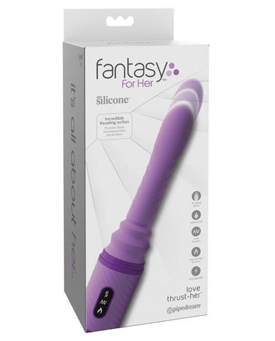 Fantasy For Her Love Thrust Her - Purple-Vibrators-Pipedream Products-Slightly Legal Toys