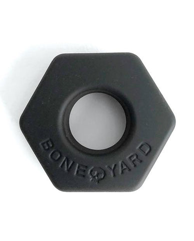 Bust-A-Nut Cock Ring / Ball Stretcher - Slightly Legal Toys - Bust-A-Nut Cock Ring / Ball Stretcher BK - Black, Cockrings & Lassos, silicone Rascal Video LLC