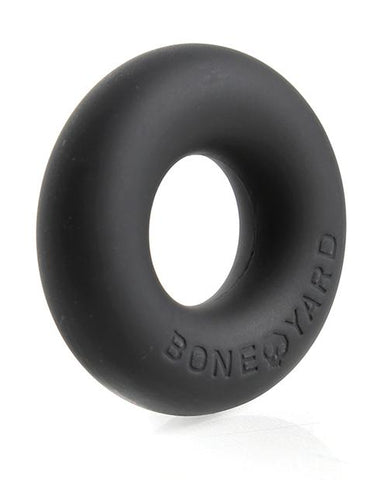 Boneyard Ultimate Silicone Cock Ring - Slightly Legal Toys - Boneyard Ultimate Silicone Cock Ring BK - Black, Cockrings & Lassos, silicone Rascal Video LLC