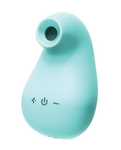 Vedo Suki Rechargeable Vibrating Sucker - Tease Me Turquoise - Slightly Legal Toys - Vedo Suki Rechargeable Vibrating Sucker - Tease Me Turquoise abs_plastic, Box, Clit Ticklers - Rechargeable, silicone, TQ - Turquoise Savvy Co.