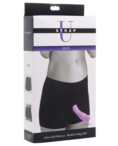 Strap U Mod Strap On Style Harness + Built In O Ring-Strap Ons-Xr LLC-M/L-Slightly Legal Toys