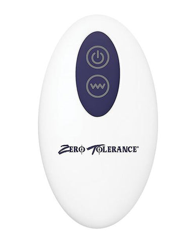 Zero Tolerance Wicked Twister Rechargeable Anal Plug w/Remote