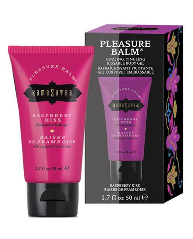 Kama Sutra Pleasure Balm Sensations - 1.7 Oz-Sexual Enhancers-Kama Sutra-Raspberry Kiss-Slightly Legal Toys
