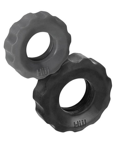 Hunky Junk Cog 2 Size Double Pack C-Ring - Slightly Legal Toys - Hunky Junk Cog 2 Size Double Pack C-Ring AC - Assorted Colors, Cockrings & Lassos, silicone Blue Ox Designs LLCDba Oxballs
