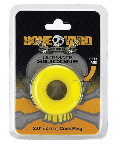 Boneyard Ultimate Silicone Cock Ring - Slightly Legal Toys - Boneyard Ultimate Silicone Cock Ring BK - Black, Cockrings & Lassos, silicone Rascal Video LLC