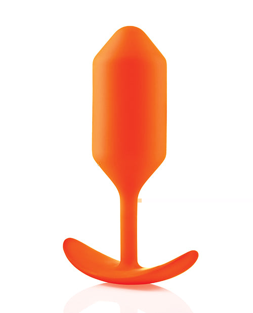 'b-vibe Weighted Snug Plug 3 - 180 G Orange