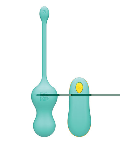 Romp Cello Remote Control G-Spot Vibrating Egg - Blue