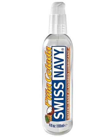 Swiss Navy Water-Based Flavored Lubricant - 4 Oz