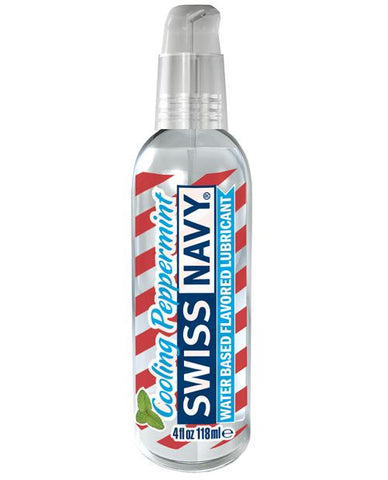 Swiss Navy Water-Based Flavored Lubricant - 4 Oz