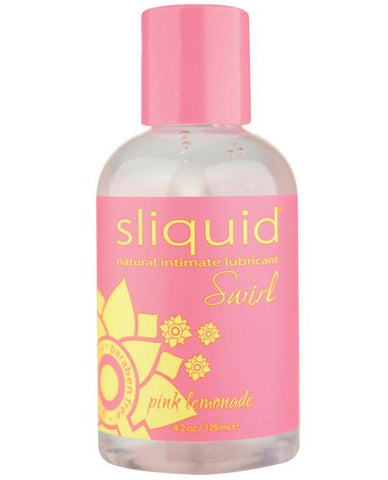 Sliquid Swirl Flavored Natural Lubricant - 4.2 Oz