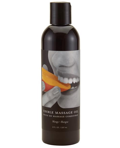 Earthly Body Edible Massage Oil - 8 Oz-Massage Products-Earthly Body-Mango-8 oz-Slightly Legal Toys