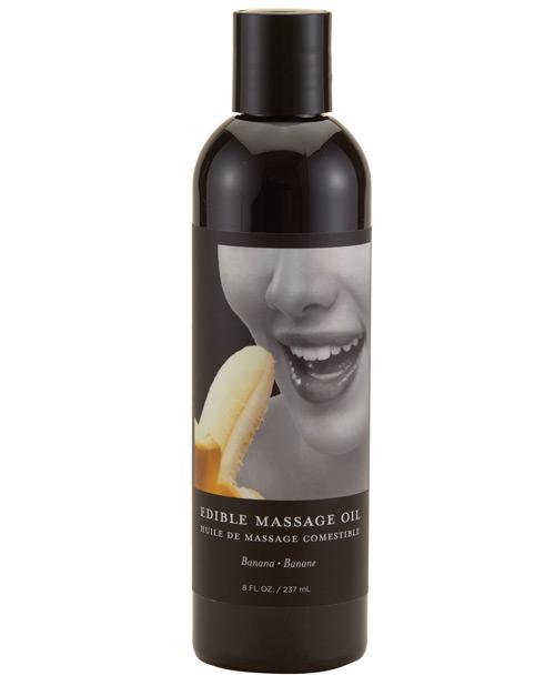 Earthly Body Edible Massage Oil - 8 Oz-Massage Products-Earthly Body-Banana-8 oz-Slightly Legal Toys