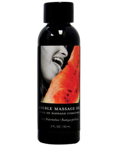 Earthly Body Edible Massage Oil - 2 Oz-Massage Products-Earthly Body-Watermelon-Slightly Legal Toys