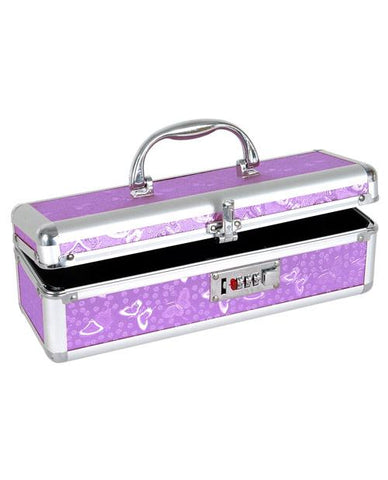 Lockable Toy Case-Storage Cases & Bags-B.M.S. Enterprises-Purple Butterfly-Slightly Legal Toys