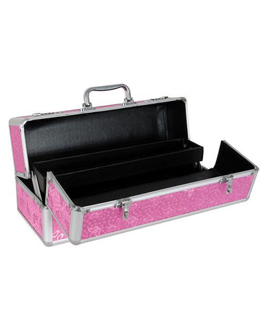 Large Lockable Toy Trunk-Storage Cases & Bags-B.M.S. Enterprises-Pink Butterfly-Slightly Legal Toys