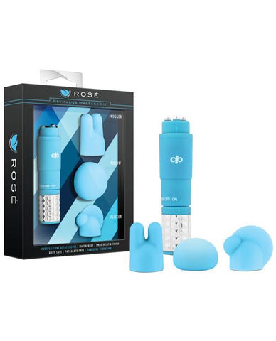 Blush Rose Revitalie Massage Kit-Vibrators-Blush Novelties-Blue-Slightly Legal Toys