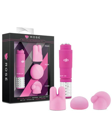 Blush Rose Revitalie Massage Kit-Vibrators-Blush Novelties-Pink-Slightly Legal Toys