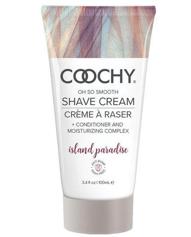 Coochy Shave Cream-Body & Bath Products-Classic Brands-Island Paradise-3.4 oz-Slightly Legal Toys