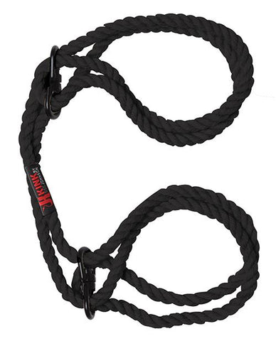 Kink Hogtie Bind & Tie Wrist Or Ankle Cuffs - 6 mm Hemp Rope