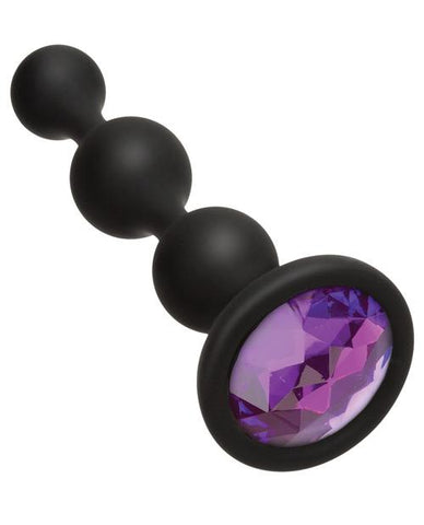 Booty Bling Wearable Silicone Beads-Anal Products-Doc Johnson-Purple-Slightly Legal Toys