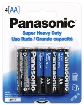 Panasonic Super Heavy Duty Battery AA - Pack Of 4-Batteries-Power Technology-Slightly Legal Toys