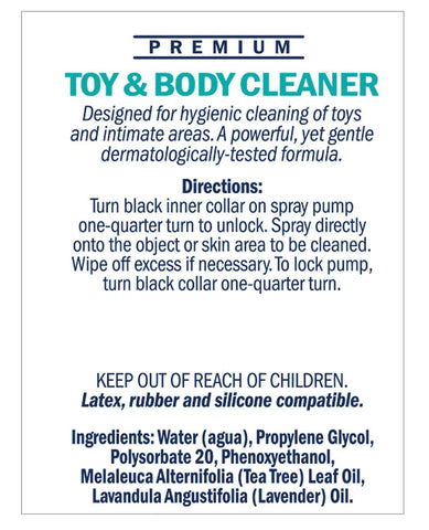 Swiss Navy Toy & Body Cleaner - 6 Oz Bottle-Toy Cleaners-M.D. Science Lab-Slightly Legal Toys
