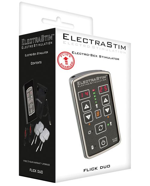 Electrastim Flick Duo Stimulator Pack Em80-e - Slightly Legal Toys - Electrastim Flick Duo Stimulator Pack Em80-e Electro Stim Cyrex Ltd.