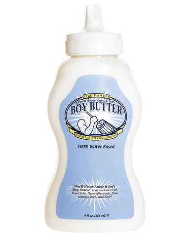 Boy Butter H2o Squeeze - 9 Oz-Gay & Lesbian Products-Boy Butter Lubes LLC-Slightly Legal Toys