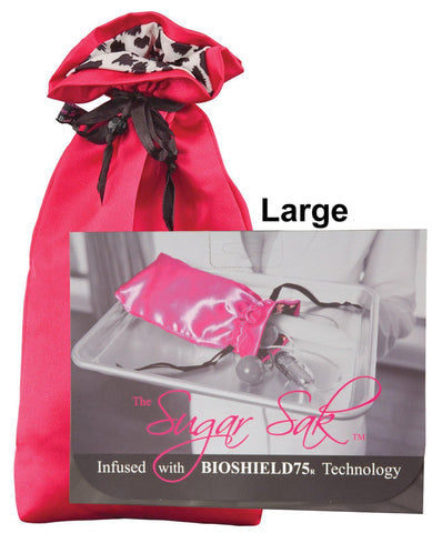 Sugar Sak Anti-bacterial Toy Bag-Storage Cases & Bags-Sugar N Spice Boutique-Large/Red-Slightly Legal Toys
