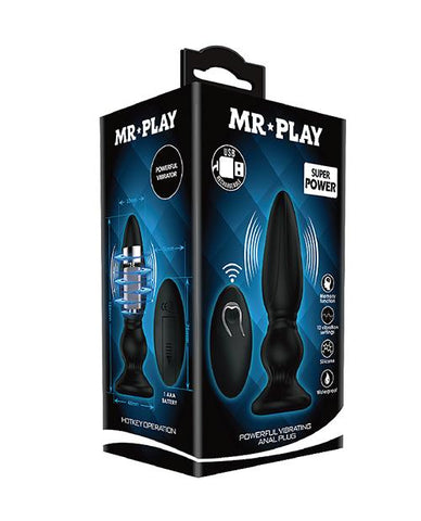 Mr. Play Powerful Vibrating Anal Plug w/Remote
