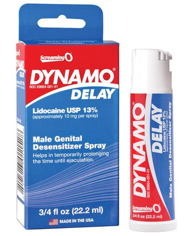 Screaming O Dynamo Delay-Sexual Enhancers-Bushman Products-Slightly Legal Toys