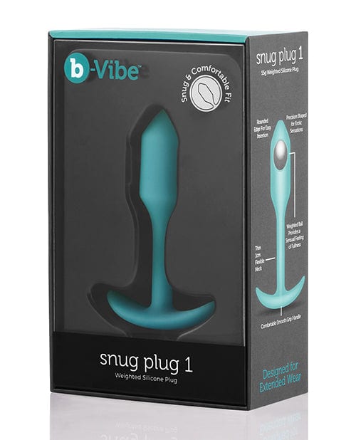 'b-vibe Weighted Snug Plug 1 - 55 G Mint