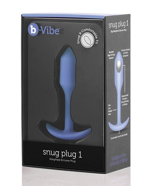 'b-vibe Weighted Snug Plug 1 - 55 G Violet