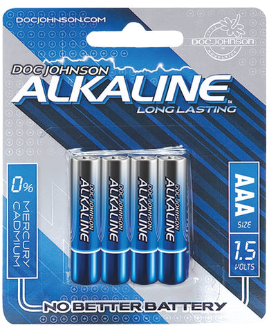 Doc Johnson Alkaline Batteries - AAA 4 Pack-Batteries-Doc Johnson-Slightly Legal Toys
